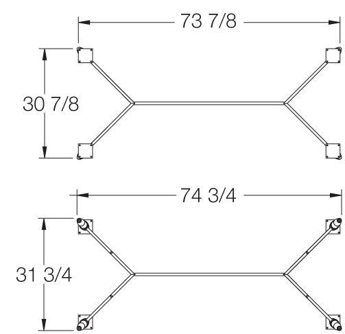 Technical drawing of the product Link - 50553-CO