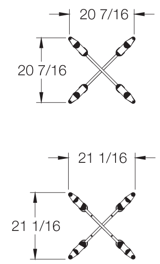 Technical drawing of the product Link - 50554-36/42CO