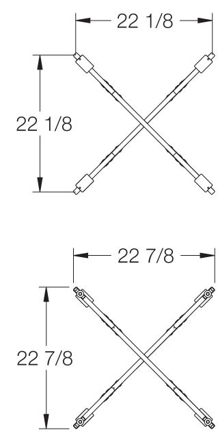 Technical drawing of the product Norcross - 50563-36/42CO