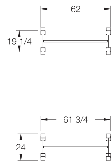 Technical drawing of the product Sierra - 52554-CO