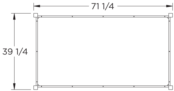 Technical drawing of the product Bennington - 50660-36/42CO